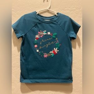 Girls Holiday Shine Bright Tee